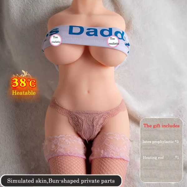 Half-body simulation version silicone doll