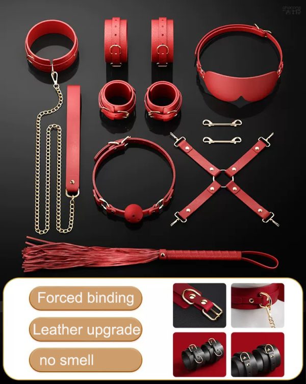 Bondage Handcuffs Toy Set